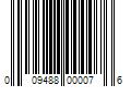 Barcode Image for UPC code 009488000076