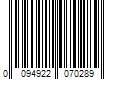 Barcode Image for UPC code 0094922070289