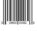 Barcode Image for UPC code 009500000626