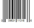 Barcode Image for UPC code 009531113166