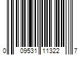 Barcode Image for UPC code 009531113227