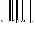 Barcode Image for UPC code 009531114323