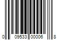 Barcode Image for UPC code 009533000068