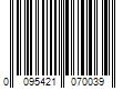 Barcode Image for UPC code 0095421070039