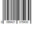 Barcode Image for UPC code 0095421075430