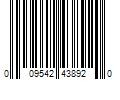 Barcode Image for UPC code 009542438920