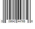 Barcode Image for UPC code 009542447656