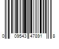 Barcode Image for UPC code 009543478918