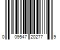 Barcode Image for UPC code 009547202779