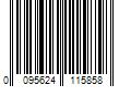 Barcode Image for UPC code 0095624115858