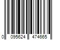 Barcode Image for UPC code 0095624474665