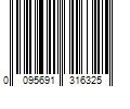 Barcode Image for UPC code 0095691316325