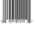 Barcode Image for UPC code 009570000021