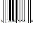 Barcode Image for UPC code 009570000076