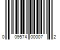 Barcode Image for UPC code 009574000072