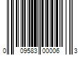 Barcode Image for UPC code 009583000063