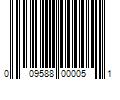 Barcode Image for UPC code 009588000051