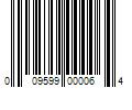 Barcode Image for UPC code 009599000064