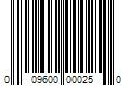 Barcode Image for UPC code 009600000250