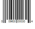 Barcode Image for UPC code 009600000304