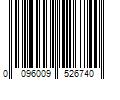 Barcode Image for UPC code 0096009526740