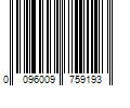 Barcode Image for UPC code 0096009759193