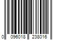 Barcode Image for UPC code 0096018238016