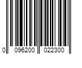 Barcode Image for UPC code 0096200022300