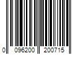 Barcode Image for UPC code 0096200200715