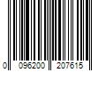 Barcode Image for UPC code 0096200207615