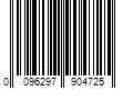 Barcode Image for UPC code 0096297904725