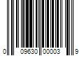 Barcode Image for UPC code 009630000039