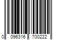 Barcode Image for UPC code 0096316700222