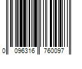 Barcode Image for UPC code 0096316760097