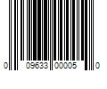 Barcode Image for UPC code 009633000050