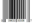 Barcode Image for UPC code 009633000067