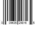 Barcode Image for UPC code 009635298165