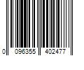 Barcode Image for UPC code 0096355402477