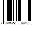 Barcode Image for UPC code 0096362997812