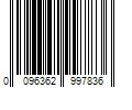 Barcode Image for UPC code 0096362997836