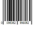 Barcode Image for UPC code 0096362998062