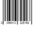 Barcode Image for UPC code 0096413325168