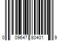 Barcode Image for UPC code 009647804019