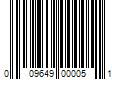 Barcode Image for UPC code 009649000051