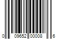 Barcode Image for UPC code 009652000086