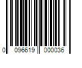 Barcode Image for UPC code 0096619000036