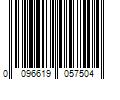 Barcode Image for UPC code 0096619057504