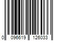 Barcode Image for UPC code 0096619126033