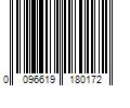 Barcode Image for UPC code 0096619180172