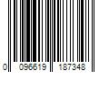 Barcode Image for UPC code 0096619187348